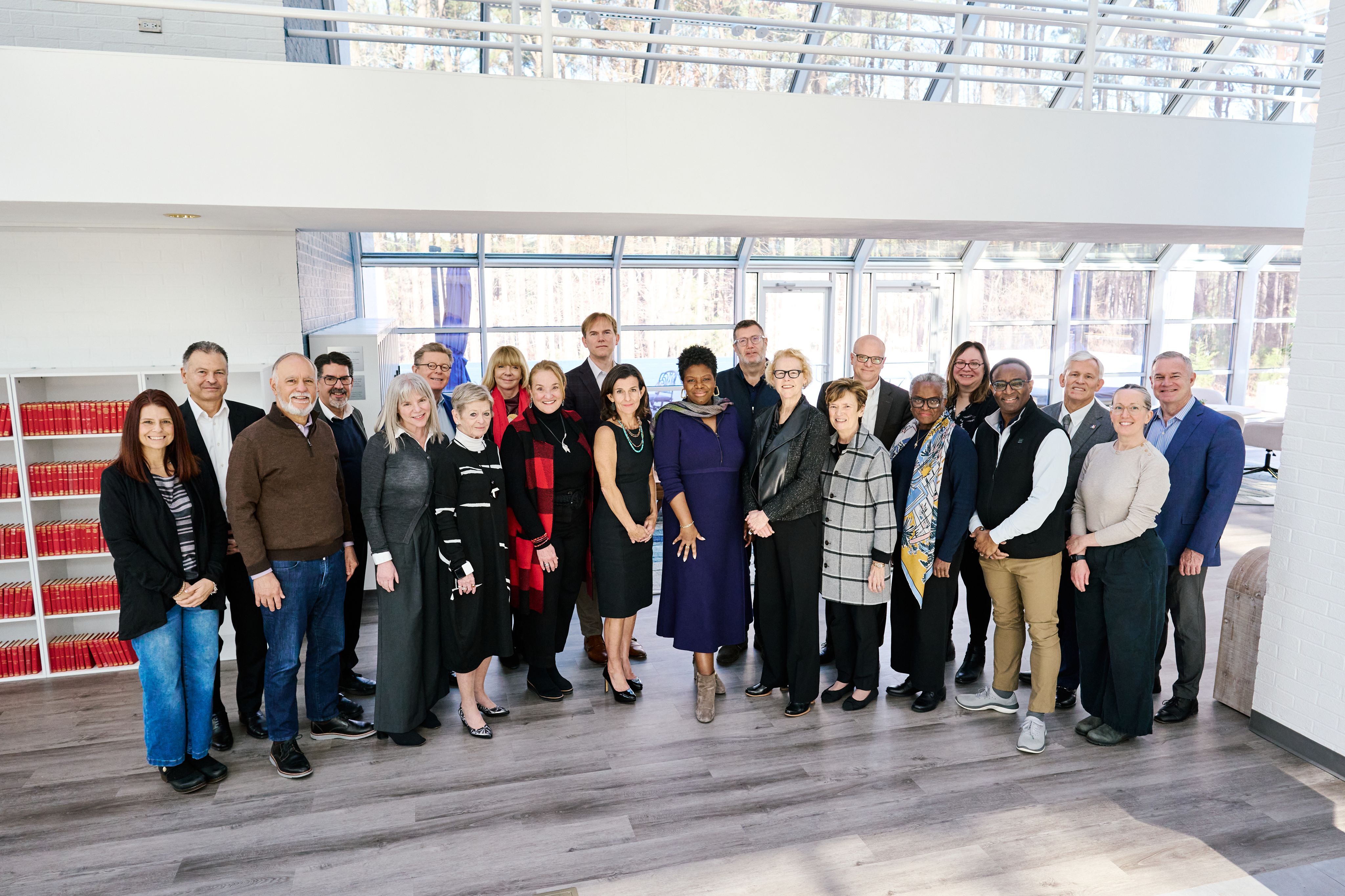 group photo of Emergent Humanities participants and NHC staff who attended