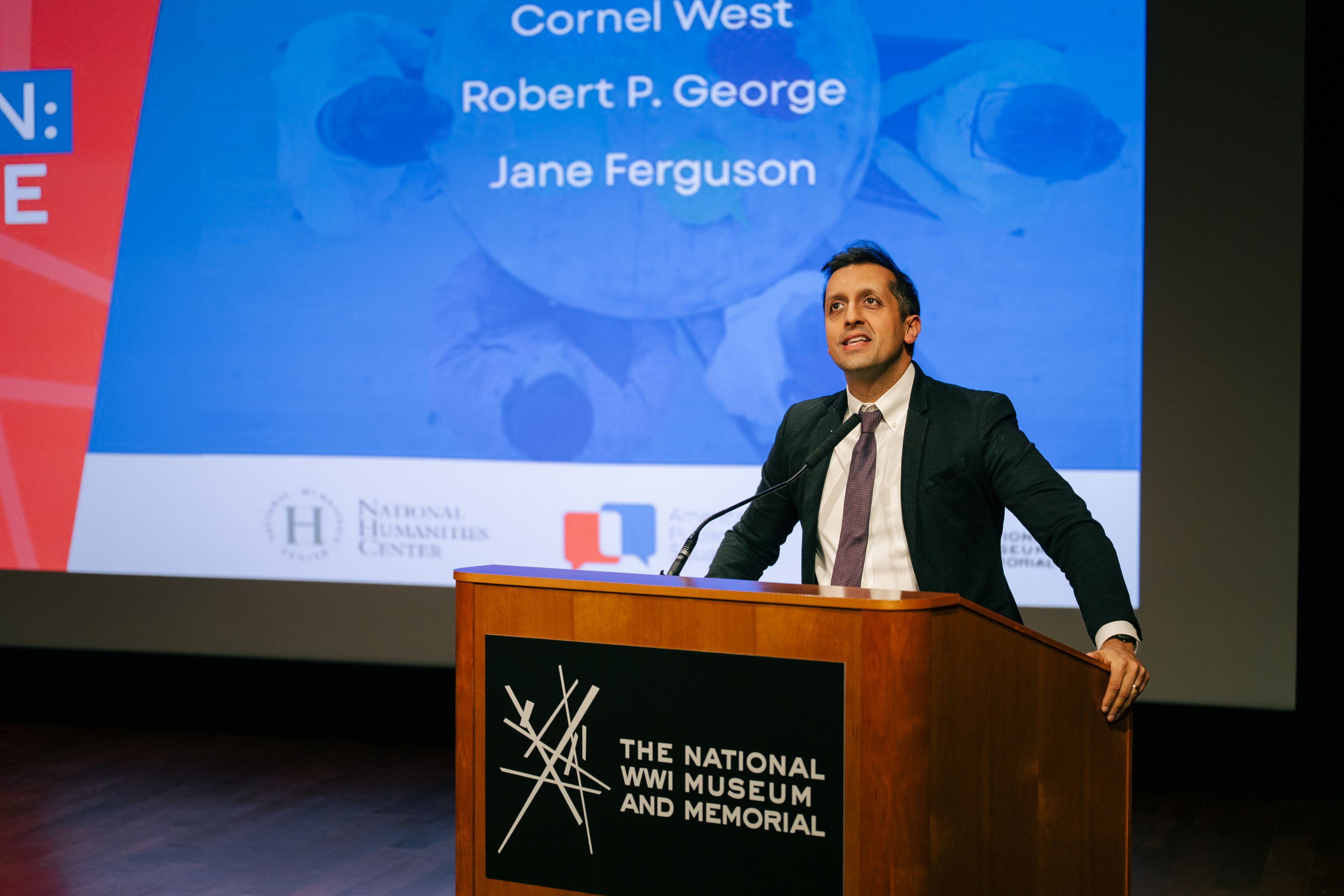 NHC Board of Trustees Chairman Rishi Jaitly delivers closing remarks