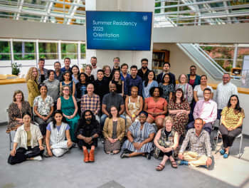 Group photo of NHC 2025 Summer Residents